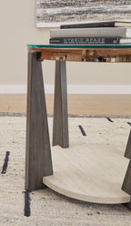 Frazwa - Round End Table - Multi