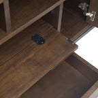 Banting - Wide TV Stand - Walnut Brown