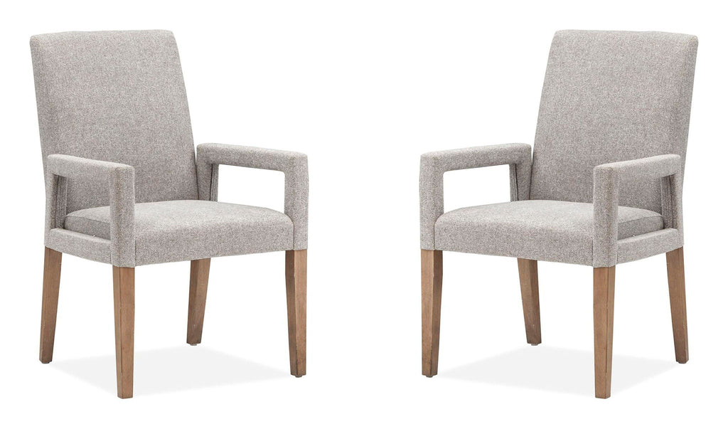 Lindon - Dining Arm Chair With Upholstered Seat & Back (Set of 2)