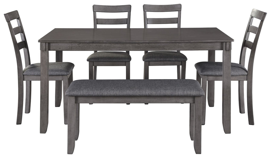 Bridson - RECT DRM Table Set (Set of 6) - Gray