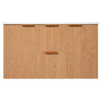 Modern Wall Mounted Bathroom Vanity, Soft Close Doors