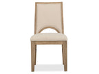 Tristan - Upholstered Side Chair (Set of 2) - Swiss Coffee