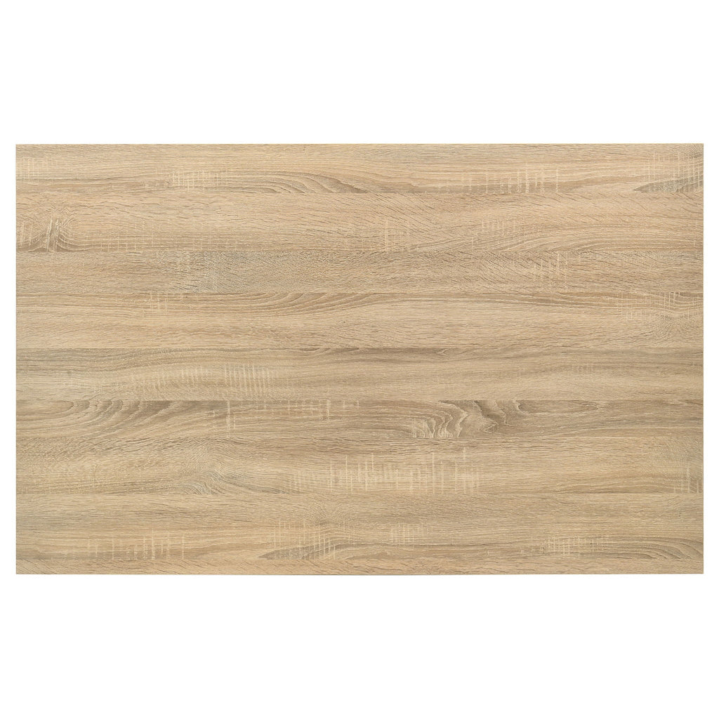 Garza 5-piece Rectangular Dining Table Greige Oak