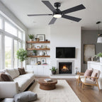 Reversible Motor Integrated LED Dimmable Ceiling Fan With Light