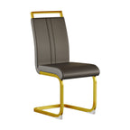 Side Dining Room Chair, Padded Seat High Back