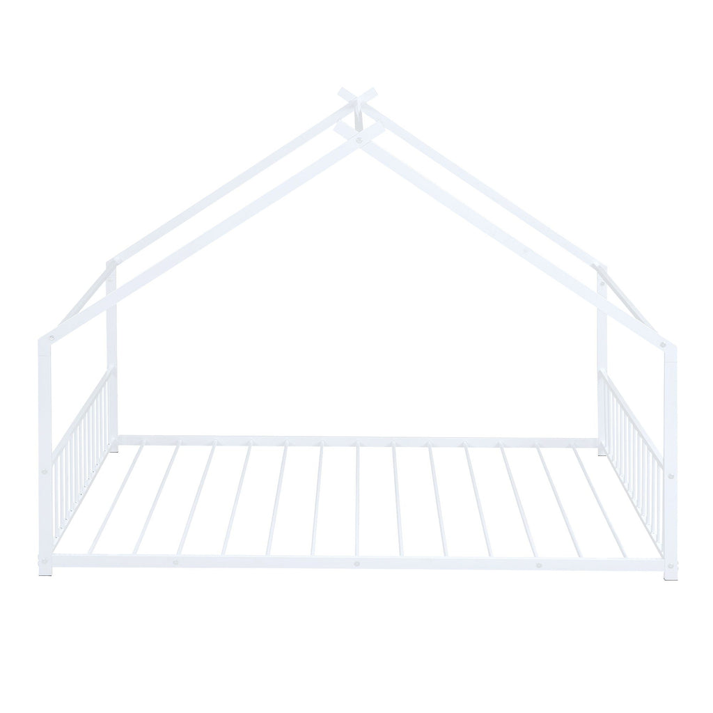 Metal House Bed