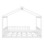 Bed House Bed Frame With Fence