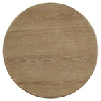 Adina 2-piece Round Coffee Table Set Distressed Light Brown