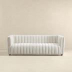 April - Mid-Century Modern Luxury Tight Back Boucle Couch