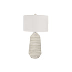 Contemporary Lighting, Table Lamp - Cream - Ceramic