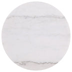 Jason 3-piece Round White Marble Coffee Table Set Greige