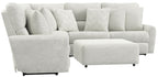 Majesty - Deep Seating Power Reclining Sectional And Ottoman