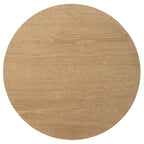 Ottowa 2-piece Round Wood Coffee Table Set Light Oak