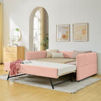 Upholstered Daybed With Pop Up Trundle