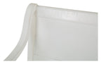 Heron Cove - Bench With Back - Chalk White