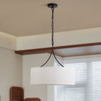 3 Light Drum Pendant Light