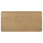 Castlewood Engineered Wood Cocktail Coffee Table Light Oak