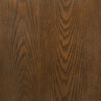 Franklin 36-inch Round Pedestal Coffee Table Dark Brown