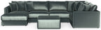 Remington - Modular Sofa And Cocktail Ottoman - Pine