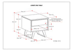 Lowry - Modern End Table