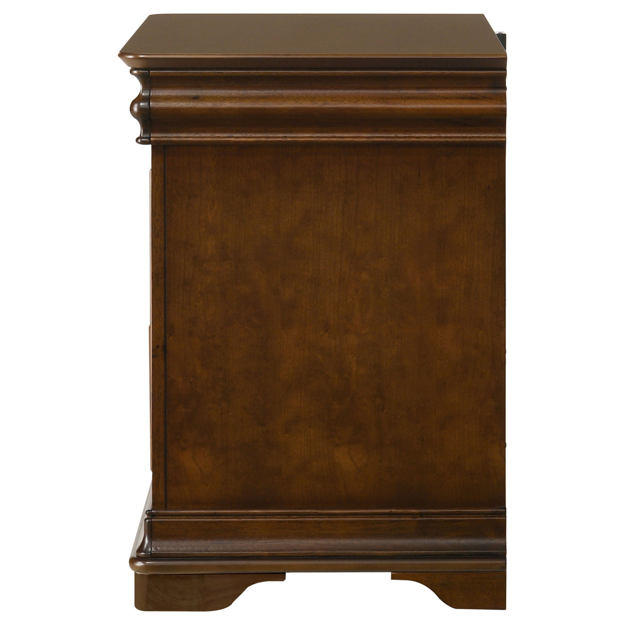 Garland 2-drawer Nightstand Bedside Table Brown Cherry