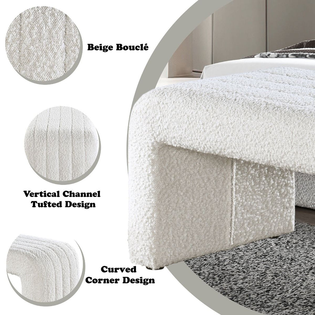 Sandro - Bench - Beige Boucle