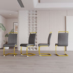 Side Dining Room Chair, Padded Seat High Back