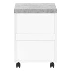 File Cabinet Rolling Mobile Storage Drawers Printer Stand For Office