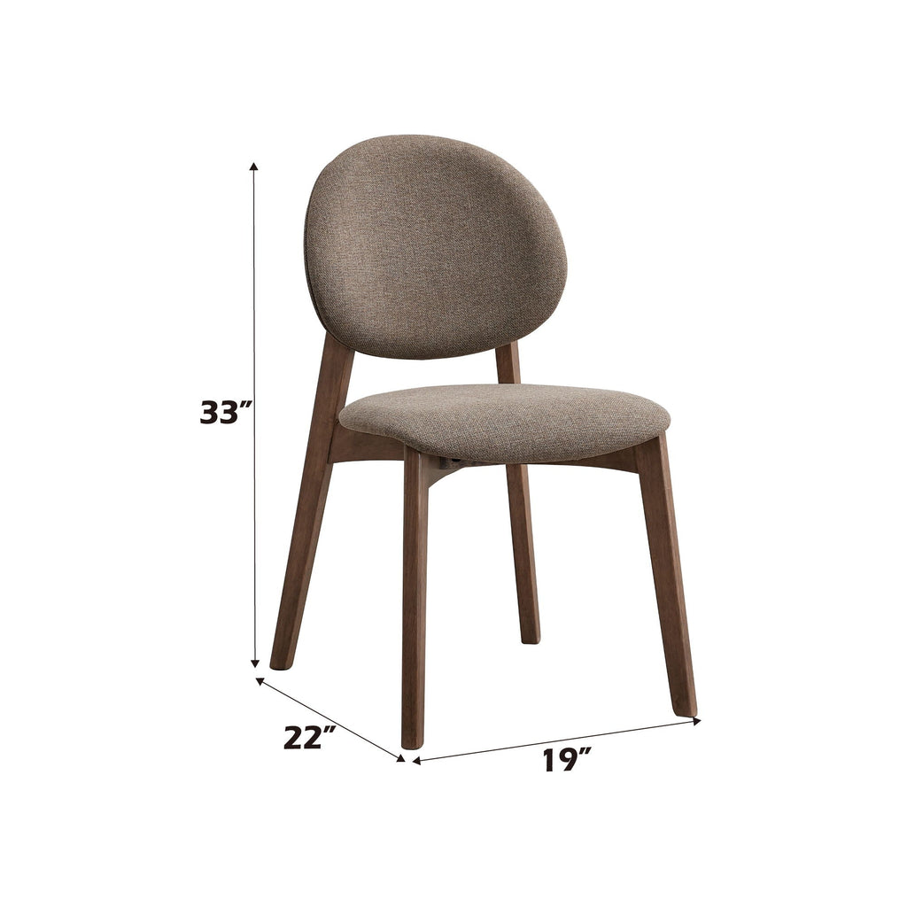 Hadasa - Side Chair, Elegant Upholstery (Set of 2)