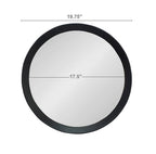 Transitional Decor Style Wall Mirror Decor With Frame For Bathroom