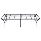Mabel Metal Twin Mattress Support Platform Bed Black
