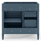 Bathroom Vanity With 2 Drawers And Tip-Out Drawer, Storage Cabinet
