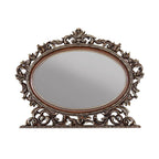 Devany - Oval Mirror - Cherry