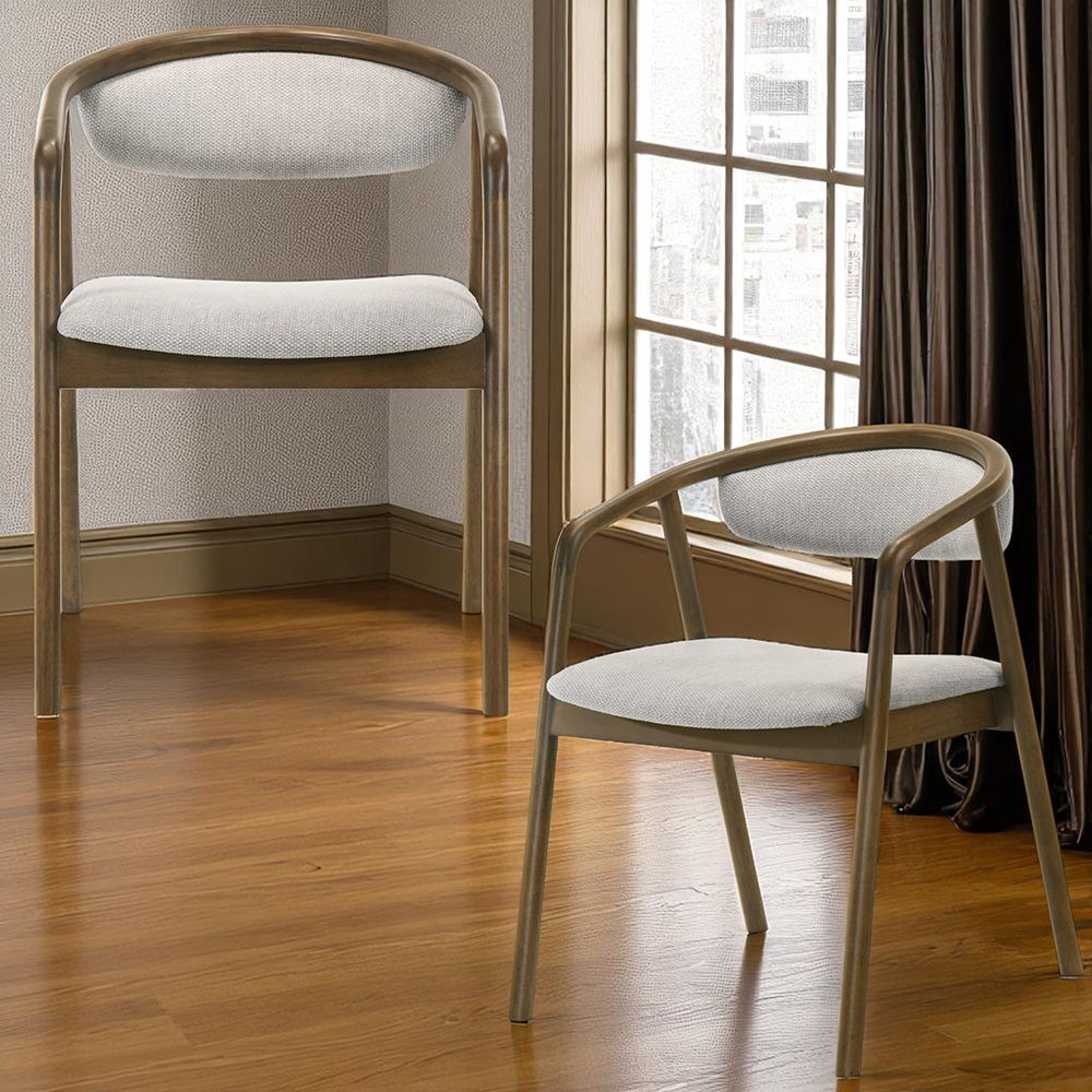 Delina - Side Chair - Walnut