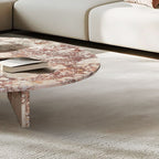 Luxury Coffee Table With Unique Veining, Unique Stone Design