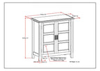 Burlington - Handcrafted Low Storage Cabinet
