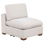 Lakeview 5-piece Upholstered Modular Sectional Sofa Ivory