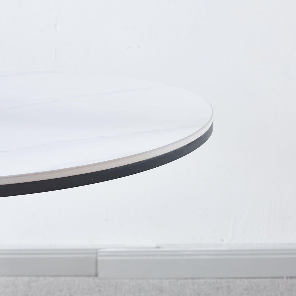 Tulip Table Mid-Century Dining Table With Round Table Top, Pedestal Dining Table, End Table Leisure Coffee Table