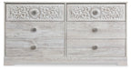 Paxberry - Six Drawer Dresser - Weatherworn - Whitewash