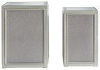 Traleena - Nesting End Tables (Set of 2) - Silver Finish