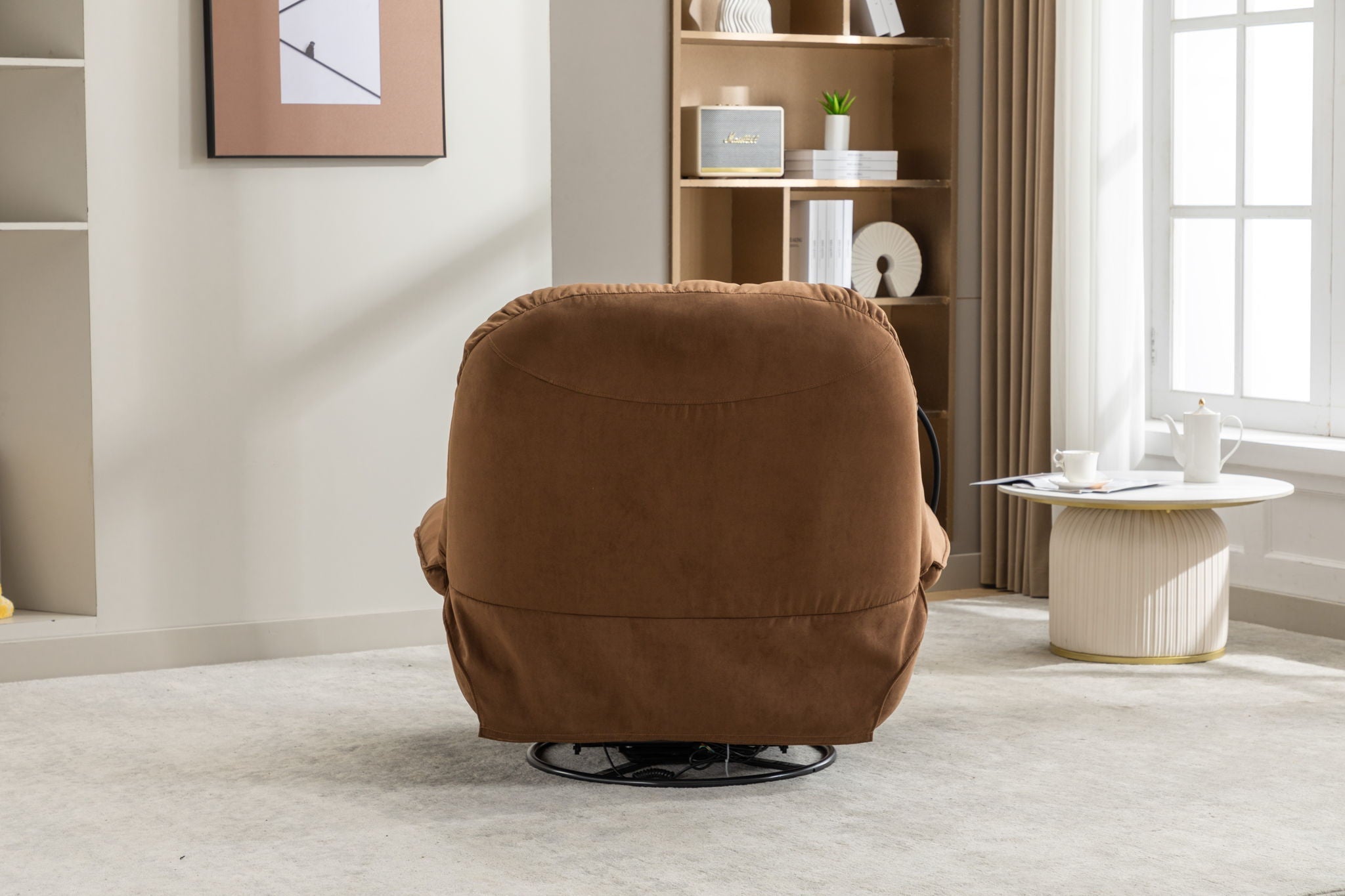 Power Recliner Swivel Glider USB Charger With tooth Music Player, Sleep, Working, Game And Leisure