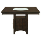 Gabriel 52-inch Counter Height Dining Table Cappuccino