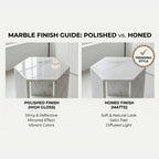 Modern Minimalist Hexagon Side Table