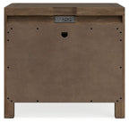 Cabalynn - Two Drawer Night Stand - Light Brown