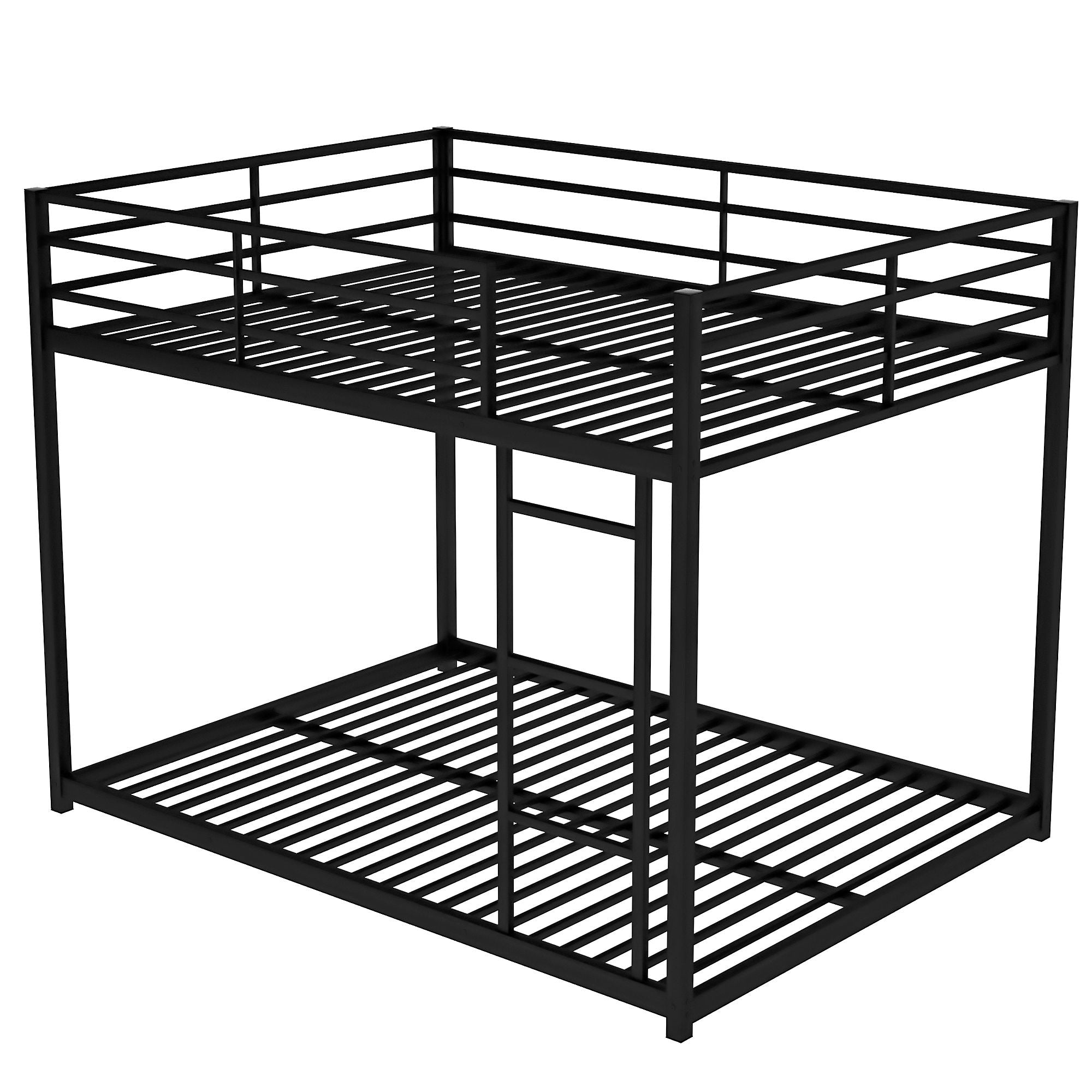 Metal Bunk Bed, Low Bunk Bed With Ladder