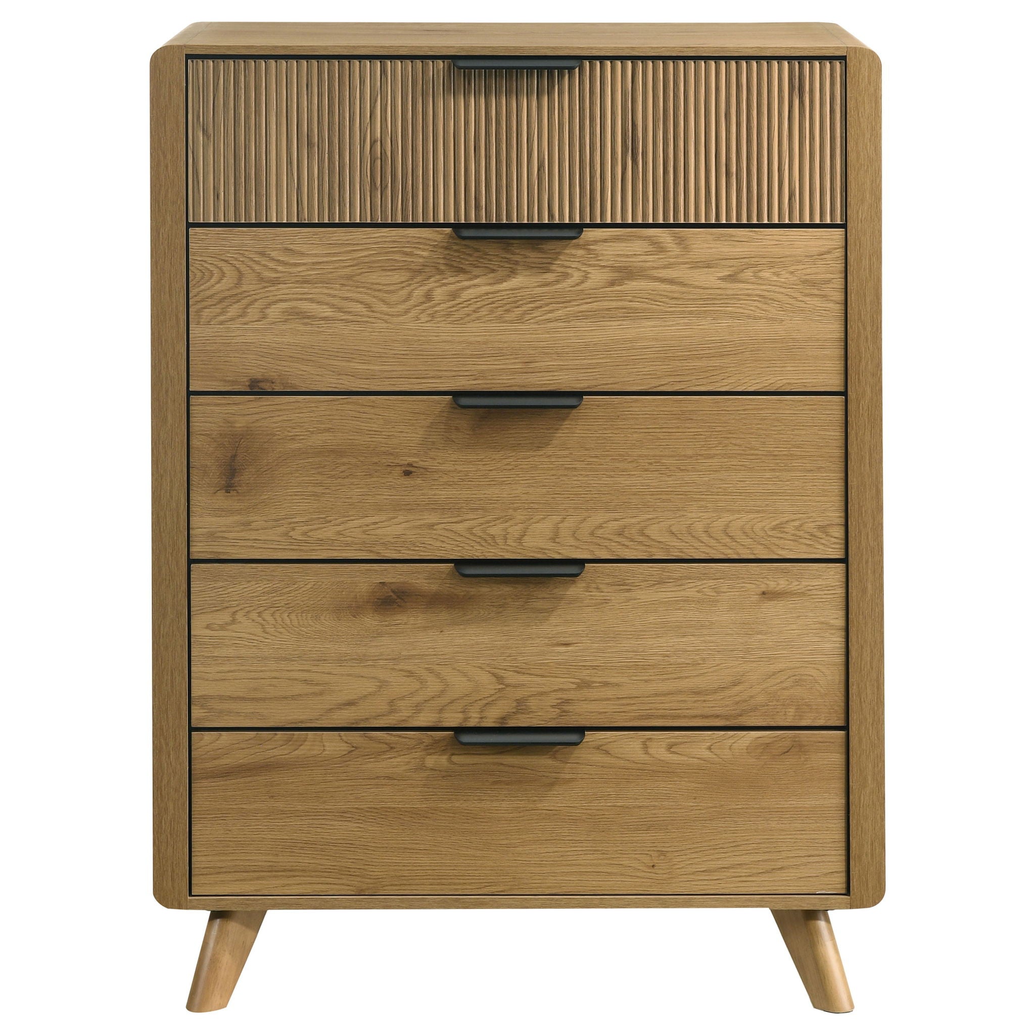 Bennett 5-drawer Bedroom Chest of Drawers Light Oak