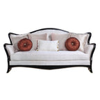 Nurmive - Sofa With 7 Pillows - Beige Fabric