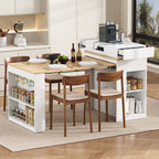 Extendable Dining Table With Folding Top