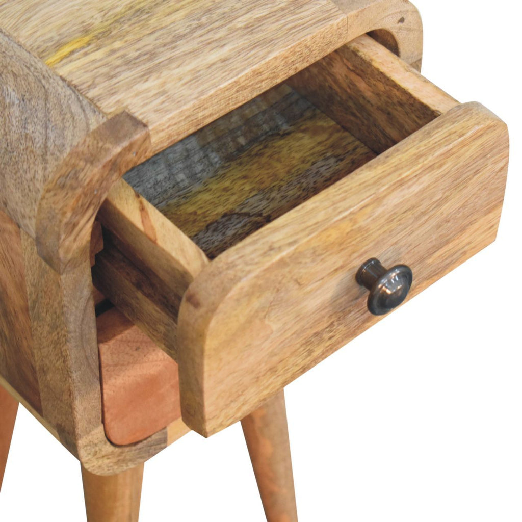 Curved Nightstand,