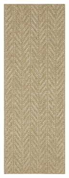 Earth - 5'3" X 7'3" Indoor, Outdoor Area Rug - Natural / White